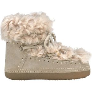 Inuikii, Schoenen, Dames, Beige, 38 EU, Krullende Stijl