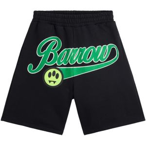 Barrow, Casual Shorts Zwart, Heren, Maat:S