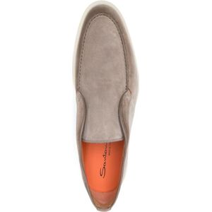 Santoni, Schoenen, Heren, Beige, 40 EU, Leer, Suede Desert Boots, Leren Zakelijke Schoenen