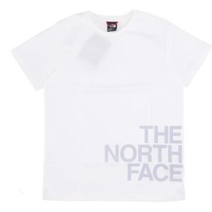 The North Face, Blown Up Logo Tee Gardenia White Wit, Dames, Maat:M