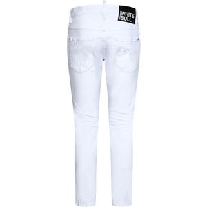 Dsquared2, Jeans, Heren, Wit, 2Xl, Katoen, Slim-fit Jeans