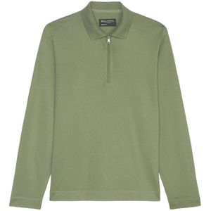 Marc O'Polo, Tops, Heren, Groen, L, Katoen, Df C polo shirt regular