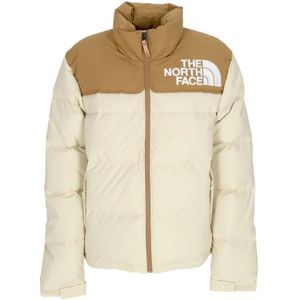 The North Face, Hi-Tek Nuptse Donsjas Bruin, Dames, Maat:S