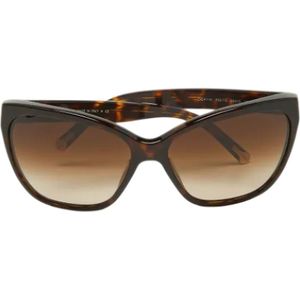 Dolce & Gabbana Pre-owned, Pre-owned Acetate sunglasses Bruin, Dames, Maat:ONE Size