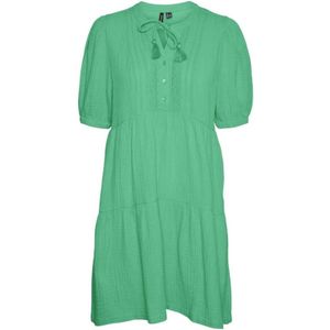 Vero Moda, Kant Korte Jurk Katydid Groen Groen, Dames, Maat:S