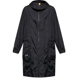 Moncler, Jassen, Heren, Zwart, M, 7 Fragment Hiroshi Fujiwara