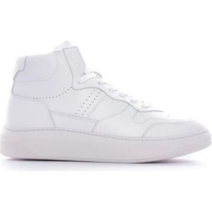 Piola, Schoenen, Heren, Wit, 45 EU, Leer, Hoge Top Sneakers Cayma High