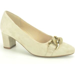 Gabor, Beige Pumps, Verhoog je Stijl Beige, Dames, Maat:37 1/2 EU