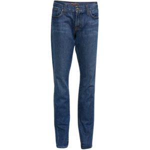 Ralph Lauren Pre-owned, Pre-owned Denim jeans Blauw, Dames, Maat:L