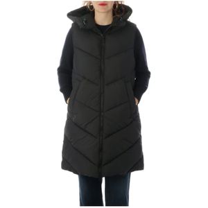 Save The Duck, Judee Gilet - 10000 Zwart, Dames, Maat:L