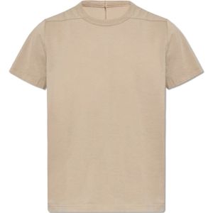 Rick Owens, Korte Level T T-shirt Grijs, Heren, Maat:M