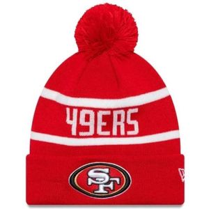 New Era, Accessoires, unisex, Rood, ONE Size, Rode 49ers NFL Beanie Muts