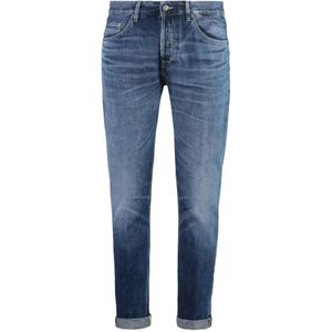 Dondup, Jeans, Heren, Blauw, W36, Katoen, Jeans