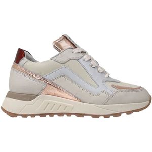 Piedi Nudi, Beige Sneakers voor Blote Voeten Beige, Dames, Maat:38 EU