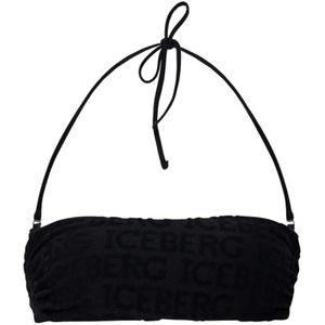Iceberg, Bikinitop Zwart, Dames, Maat:S
