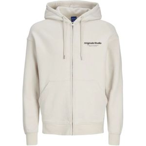 Jack & Jones, Sweatshirts & Hoodies, Heren, Beige, M, Short Skirts