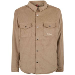 MC2 Saint Barth, Jassen, Heren, Beige, L, Beige Jas - Shirt