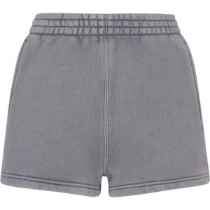 Alexander Wang, Korte broeken, Dames, Grijs, M, Katoen, Short Shorts
