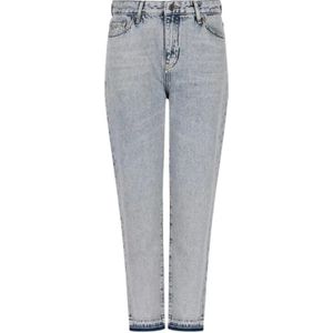 Armani Exchange, Jeans, Dames, Blauw, W25, Denim, Klassieke Denim Jeans