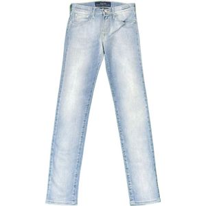 Jacob Cohën, Jeans, Dames, Blauw, W31, Katoen, Straight Jeans