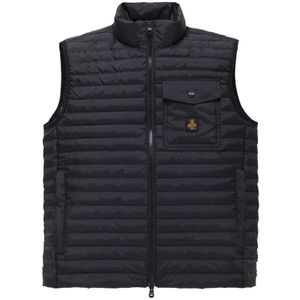 RefrigiWear, Jassen, Heren, Zwart, S, Heren Mouwloos Puffer Vest