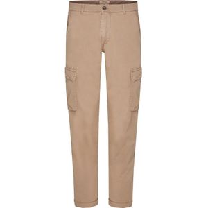 40Weft, Cargo Broek Bruin Beige, Heren, Maat:S