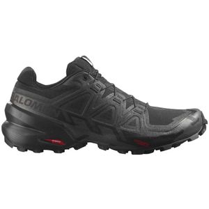 Salomon, Sport, Dames, Zwart, 38 EU, Speedcross 6 Zwarte Trail Hardloopschoenen