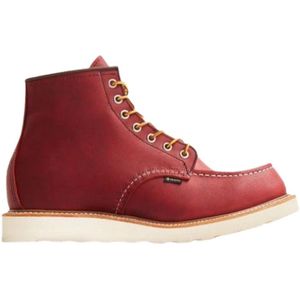Red Wing Shoes, Klassieke Moc Toe Goretex Laars Rood, Heren, Maat:43 EU