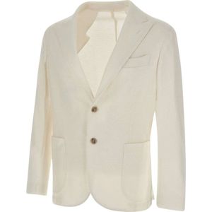 Barba, Blazers Beige, Heren, Maat:XL