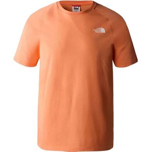 The North Face, T-Shirts Oranje, Heren, Maat:L