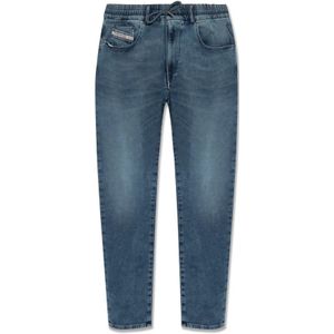 Diesel, Jeans, Heren, Blauw, W26, Katoen, ‘D-Strukt L.32’ jeans