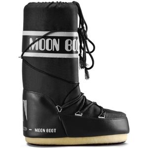 Moon Boot, Schoenen, Dames, Zwart, 45 EU, Nylon, Icon Nylon Boots