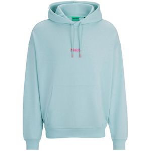 Hugo Boss, Sweatshirts & Hoodies, Heren, Blauw, S, Stijlvolle Dreezes Shirt