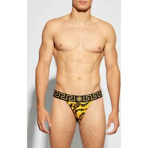 Versace, Ondergoed, Heren, Veelkleurig, M, Katoen, Gestreepte jockstraps