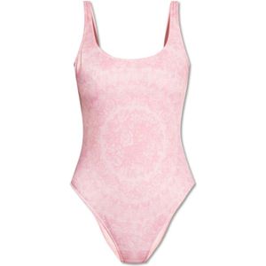Versace, Eendelig badpak Roze, Dames, Maat:L