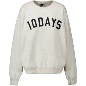 10Days, Sweatshirts & Hoodies, Dames, Wit, XS, Statement Sweater in Wit