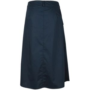 Woolrich, Rokken, Dames, Blauw, S, Katoen, Katoenen Casual Rok