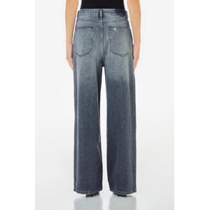 Liu Jo, Jeans, Dames, Blauw, W28, Baggy Wide Leg Jeans