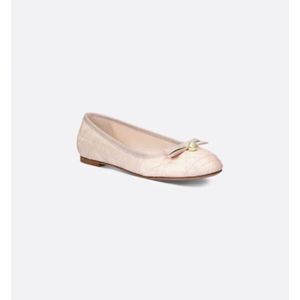 Dior, Schoenen, Dames, Roze, 37 EU, Balletstijl Ballerina Schoenen