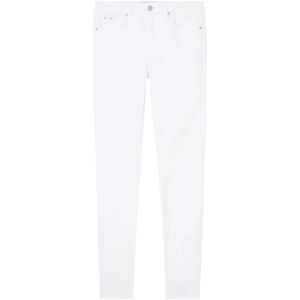 Calvin Klein, Jeans, Dames, Wit, W32, Katoen, Stijlvol wit voor elke gelegenheid