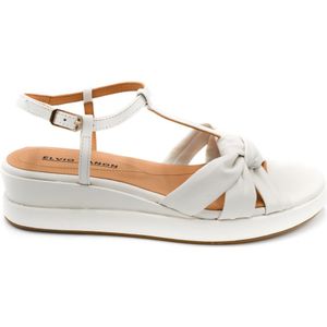 Elvio Zanon, Flat Sandalen Beige, Dames, Maat:39 EU