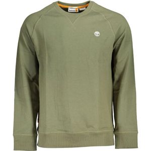Timberland, Sweatshirts & Hoodies, Heren, Groen, XL, Katoen, Sweatshirts
