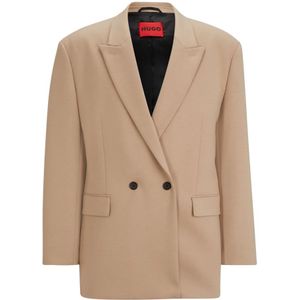 Hugo Boss, Stijlvolle Ulan 241F1J_U Beige, Heren, Maat:M