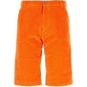 Erl, Korte broeken, Heren, Oranje, S, Casual Shorts