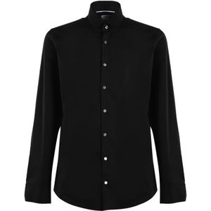 Calvin Klein, Overhemden, Heren, Zwart, 3Xl, Katoen, Formele shirts