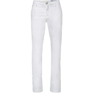 Jacob Cohën, Jeans, Heren, Wit, W31, Denim, Slim-Fit Jeans voor Mannen