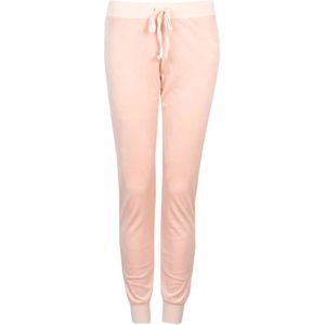 Juicy Couture, Broeken, Dames, Roze, L, Hoogwaardige elastische taille sweatpants
