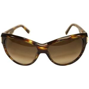 Marc Jacobs Pre-owned, Pre-owned, Dames, Bruin, ONE Size, Pre-owned Acetate sunglasses