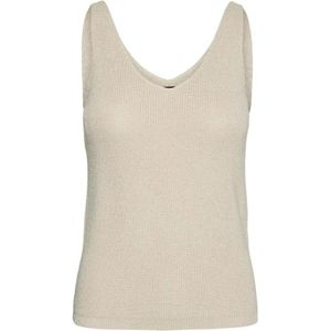 Vero Moda, Zonneschijn Top Lente/Zomer Collectie Beige, Dames, Maat:XS