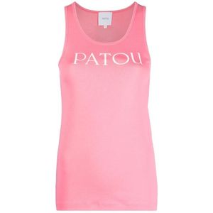 Patou, Tops, Dames, Roze, M, Katoen, Sleeveless Tops